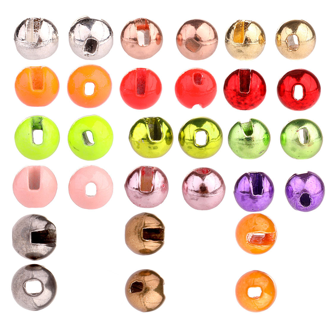 Soldarini Slotted Tungsten Beads (20 pack) - Sportinglife Turangi